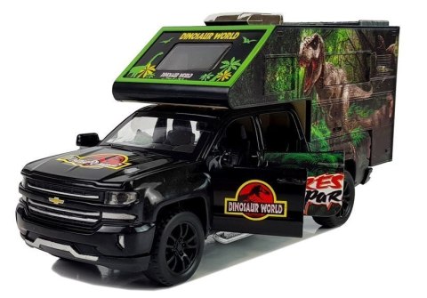 LEAN Toys Camper z Dinozaurami 1:32 Czarny LEAN Toys Camper z Dinozaurami 1:32 Czarny