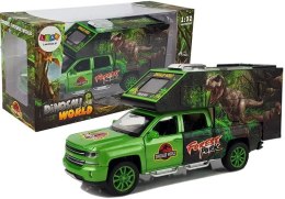 LEAN Toys Camper z Dinozaurami Zielony