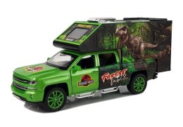 LEAN Toys Camper z Dinozaurami Zielony