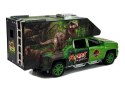 LEAN Toys Camper z Dinozaurami Zielony