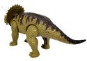 LEAN Toys Dinozaur Triceratops Zielony Na Baterie