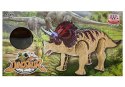 LEAN Toys Dinozaur Triceratops Zielony Na Baterie