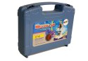 LEAN Toys Duża Walizka Naukowca Mikroskop Dziecięcy Edukacyjny 100x 400x 1200x