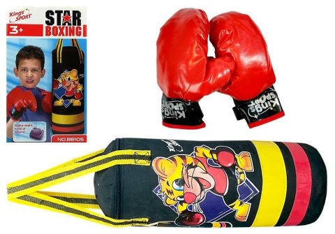 LEAN Toys Duży Zestaw Bokserski 36 cm LEAN Toys Duży Zestaw Bokserski 36 cm