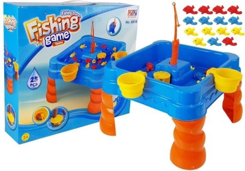 LEAN Toys Duży Zestaw do Łowienia Rybek z Wędkami LEAN Toys Duży Zestaw do Łowienia Rybek z Wędkami