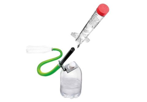 LEAN Toys Edukacyjna Rakieta na Sprężone Powietrze DIY LEAN Toys Edukacyjna Rakieta na Sprężone Powietrze DIY