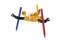 LEAN Toys Edukacyjny Robot Rysujący Okręgi DIY