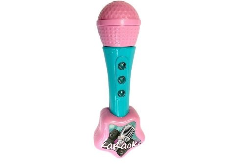 LEAN Toys Gitara Z Mikrofonem Zestaw Do Karaoke Światła Dźwięki LEAN Toys Gitara Z Mikrofonem Zestaw Do Karaoke Światła Dźwięki