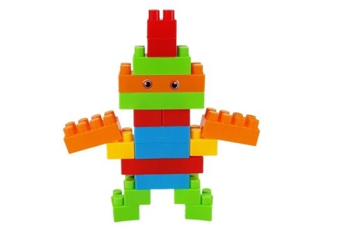 LEAN Toys Klocki Konstrukcyjne w worku 86 elementów LEAN Toys Klocki Konstrukcyjne w worku 86 elementów