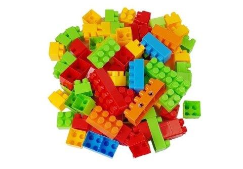 LEAN Toys Klocki Konstrukcyjne w worku 86 elementów LEAN Toys Klocki Konstrukcyjne w worku 86 elementów