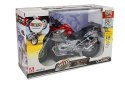 LEAN Toys Motocykl Na Baterie Światła Muzyka Czerwony