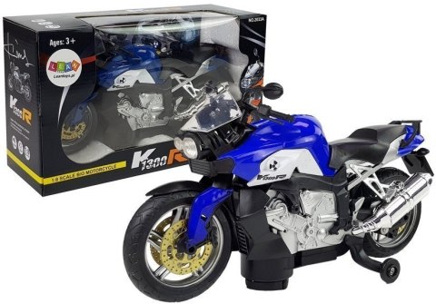 LEAN Toys Motocykl na Baterie Niebieski LEAN Toys Motocykl na Baterie Niebieski