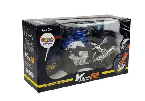 LEAN Toys Motocykl na Baterie Niebieski LEAN Toys Motocykl na Baterie Niebieski