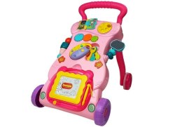 LEAN Toys Pchacz Dziecięcy ze Znikopisem Różowy