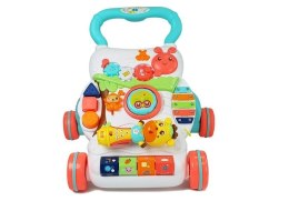 LEAN Toys Pchacz Edukacyjny dla Niemowlęcia z Interaktywnym Mikrofonem