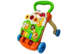 LEAN Toys Pchacz Edukacyjny dla Niemowlęcia z Pianinkiem