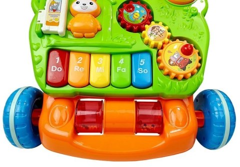 LEAN Toys Pchacz Edukacyjny dla Niemowlęcia z Pianinkiem LEAN Toys Pchacz Edukacyjny dla Niemowlęcia z Pianinkiem