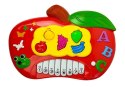 LEAN Toys Pianinko Elektroniczne Jabłko - Połącz z telefonem