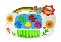 LEAN Toys Pianinko Elektroniczne Kwiatki Połącz z Telefonem