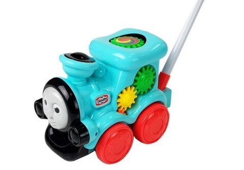 LEAN Toys Pociąg Pchacz Lokomotywa Tomek Zestaw Dźwięk LEAN Toys Pociąg Pchacz Lokomotywa Tomek Zestaw Dźwięk