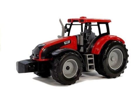 LEAN Toys Traktor z Przyczepką, Zgrabiarką i Cysterną Czerwony LEAN Toys Traktor z Przyczepką, Zgrabiarką i Cysterną Czerwony
