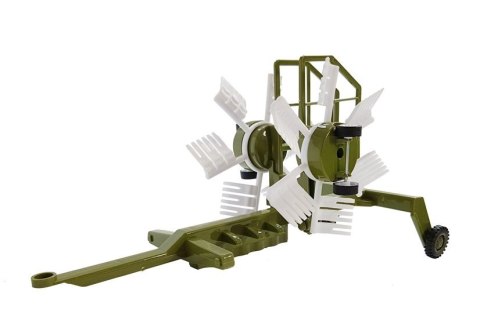 LEAN Toys Traktor z Przyczepką, Zgrabiarką i Cysterną Czerwony LEAN Toys Traktor z Przyczepką, Zgrabiarką i Cysterną Czerwony