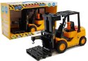 LEAN Toys Wózek Widłowy Ruchome Widły Dźwięki Światła Pomarańczowy