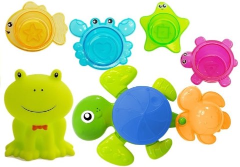 LEAN Toys Zabawki do kąpieli żółw LEAN Toys Zabawki do kąpieli żółw