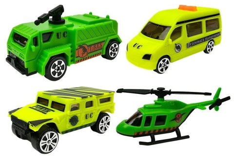 LEAN Toys Zestaw Ciężarówka z Dinozaurami Transporter LEAN Toys Zestaw Ciężarówka z Dinozaurami Transporter