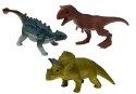LEAN Toys Zestaw Ciężarówka z Dinozaurami Transporter
