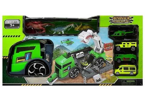 LEAN Toys Zestaw Ciężarówka z Dinozaurami Transporter LEAN Toys Zestaw Ciężarówka z Dinozaurami Transporter