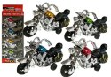LEAN Toys Zestaw Motocykli z Naciągiem 4 sztuki