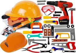 LEAN Toys Zestaw Narzędzi Mały Majsterkowicz 37 elementów