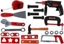 LEAN Toys Zestaw Narzędzi dla Majsterkowicza w Walizce Czarny