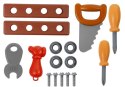 LEAN Toys Zestaw Narzędzi w Walizce Na Kółkach Warsztat Piła Śrubokręt