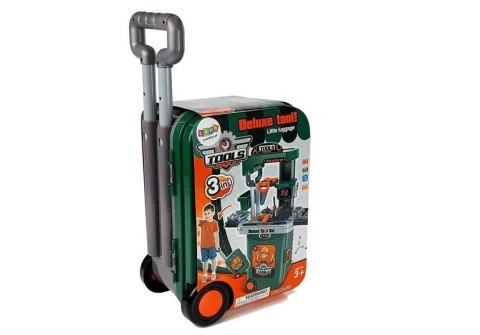 LEAN Toys Zestaw Narzędzi w Walizce Na Kółkach Warsztat Piła Śrubokręt LEAN Toys Zestaw Narzędzi w Walizce Na Kółkach Warsztat Piła Śrubokręt