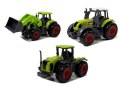 LEAN Toys Zestaw Pojazdów Rolniczych Traktory Przyczepy z Figurkami Zwierząt