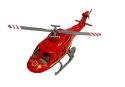 LEAN Toys Zestaw Pojazdów Straż Pożarna Helikopter Motor Światło Dźwięki