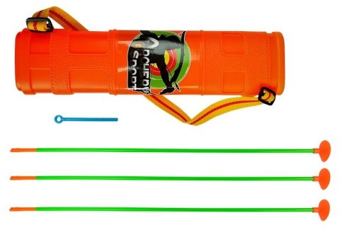 LEAN Toys Zestaw Strzelecki Łuk Tarcza Kołczan Strzały LEAN Toys Zestaw Strzelecki Łuk Tarcza Kołczan Strzały