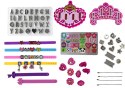 LEAN Toys Zestaw do Biżuterii Bransoletek Zawieszek Literki DIY