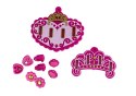 LEAN Toys Zestaw do Biżuterii Bransoletek Zawieszek Literki DIY
