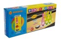 LEAN Toys Zestaw do Gry w Kręgle Kolorowy 6szt Świeci