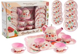 LEAN Toys Zestaw do Herbaty Filiżanki Imbryk Spodki 14 elem.