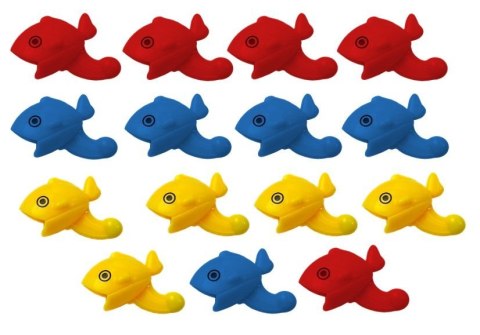 LEAN Toys Zestaw do Łowienia Rybek z Wędkami 15 sztuk Ryb LEAN Toys Zestaw do Łowienia Rybek z Wędkami 15 sztuk Ryb