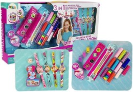 LEAN Toys Zestaw do Tworzenia Zegarków Zrób to sam DIY 80 elementów