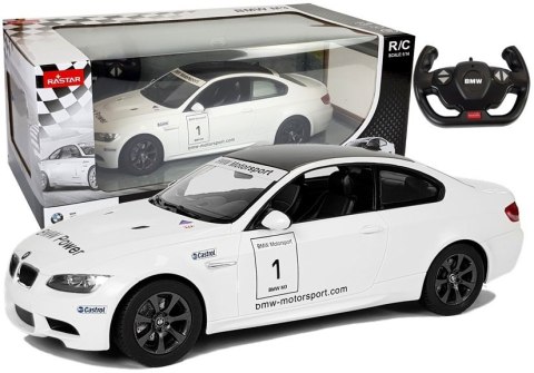 Rastar Auto R/C BMW M3 Rastar 1:14 Biały na Pilota Rastar Auto R/C BMW M3 Rastar 1:14 Biały na Pilota