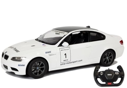 Rastar Auto R/C BMW M3 Rastar 1:14 Biały na Pilota Rastar Auto R/C BMW M3 Rastar 1:14 Biały na Pilota