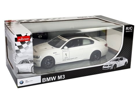 Rastar Auto R/C BMW M3 Rastar 1:14 Biały na Pilota Rastar Auto R/C BMW M3 Rastar 1:14 Biały na Pilota