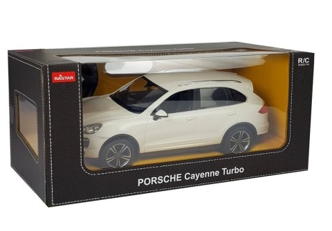 Rastar Auto R/C Porsche Cayenne Rastar 1:14 Białe Rastar Auto R/C Porsche Cayenne Rastar 1:14 Białe