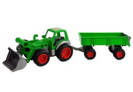 Wader Polesie Traktor Ładowarka z Przyczepą Farmer Zielony 8817 Polesie